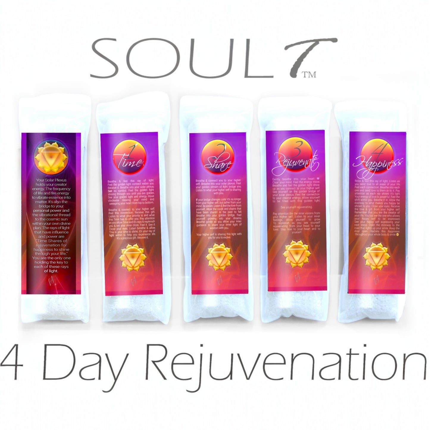 4 Day Rejuvenation SOULT Bath to Raise the Sun Within Your Own Divine Plan