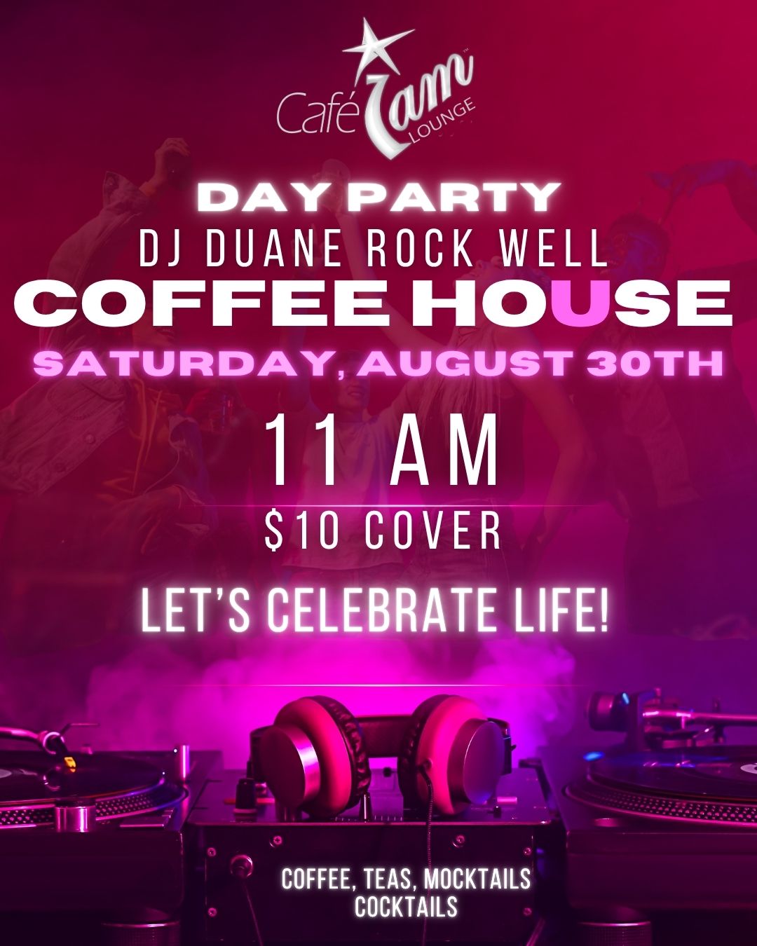 COFFEE HOUSE DAY PARTY