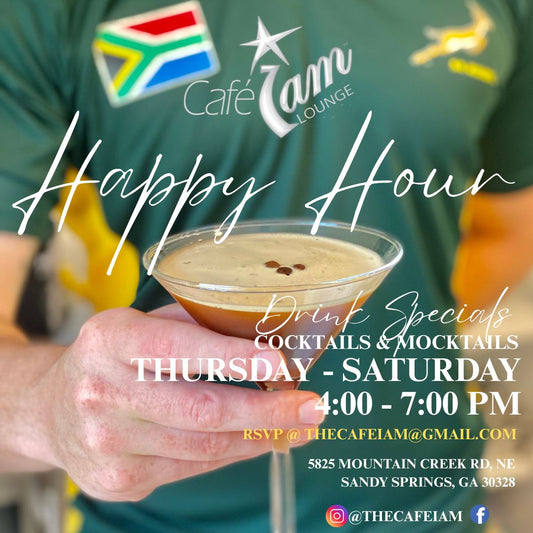 Cafe I Am Lounge Happy Hour
