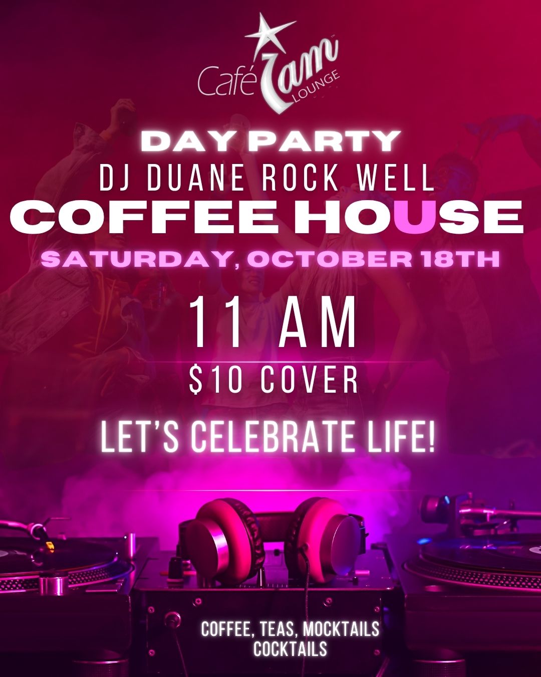 COFFEE HOUSE DAY PARTY