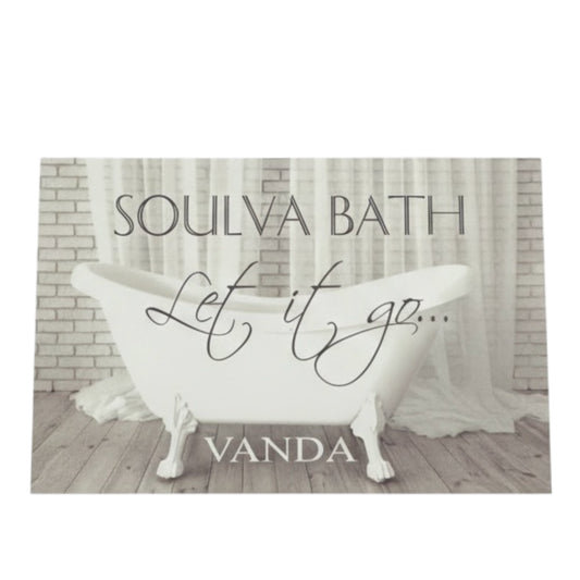Let It Go SOULT Bath For Peace. Releasing Overwhelming Thoughts & Emotions That Are Not Supporting YOU