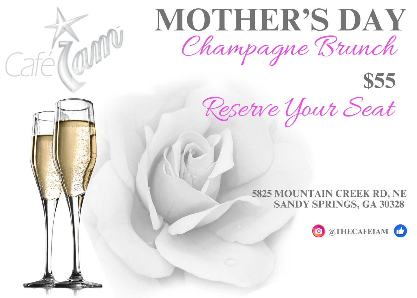 2025 Mother's Day Champagne Brunch, Celebrate Mother's Day. Date TBA SOON