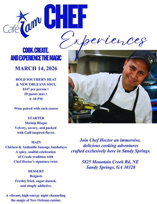 Chef Experience ~ March 14th