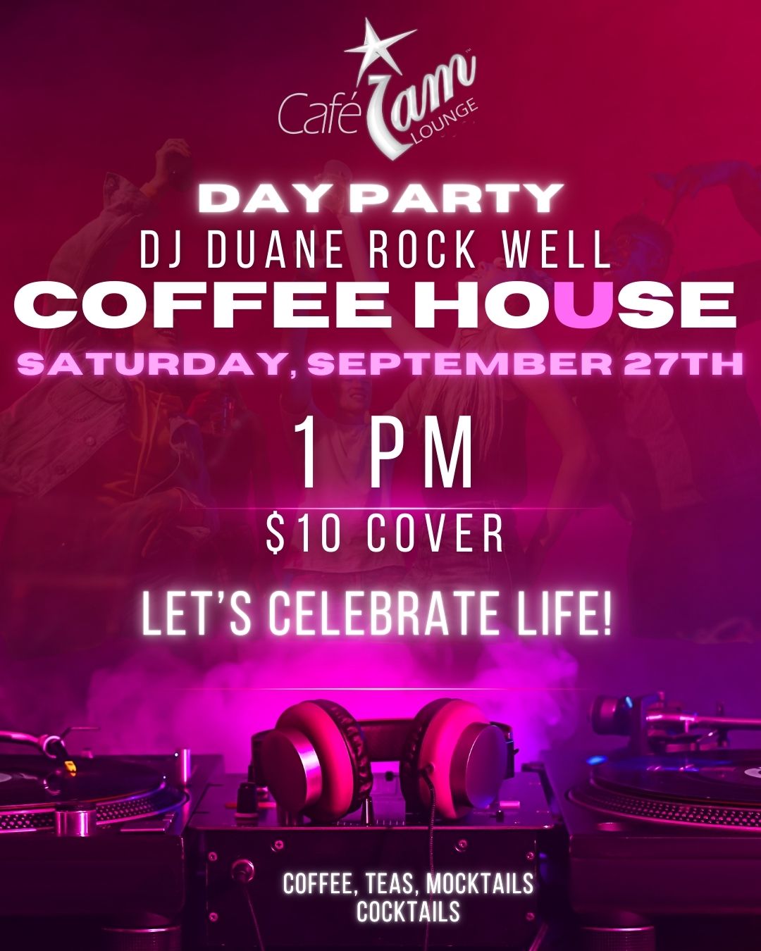 COFFEE HOUSE DAY PARTY