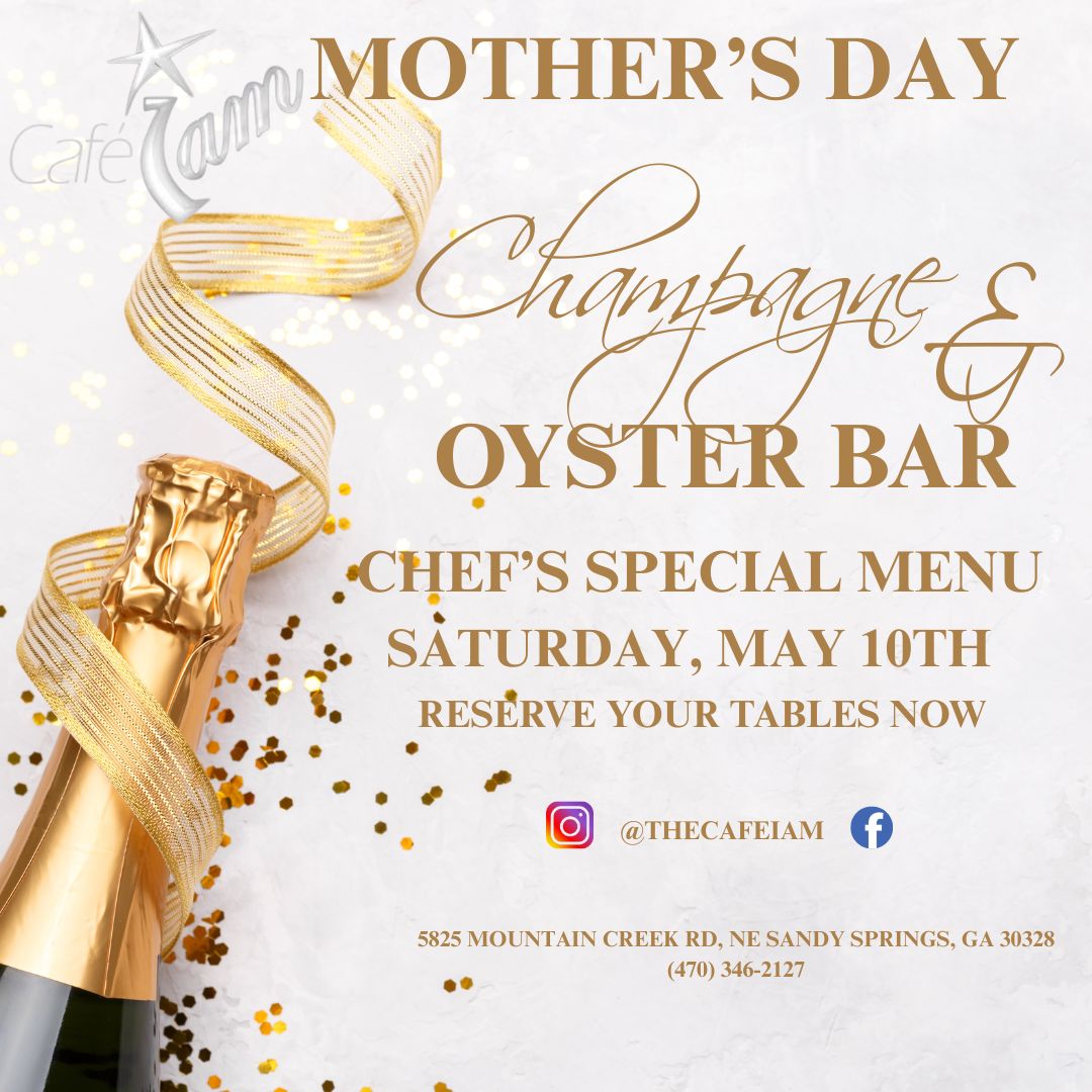 Mother's Day Champagne & Oyster Bar