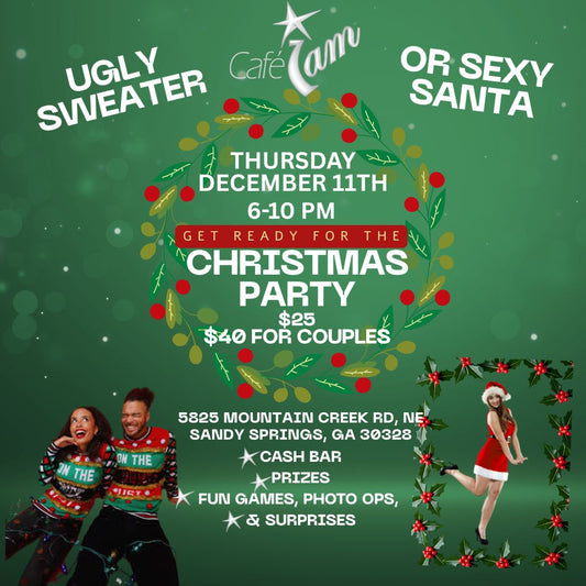 UGLY SWEATER OR SEXY SANTA CHRISTMAS PARTY