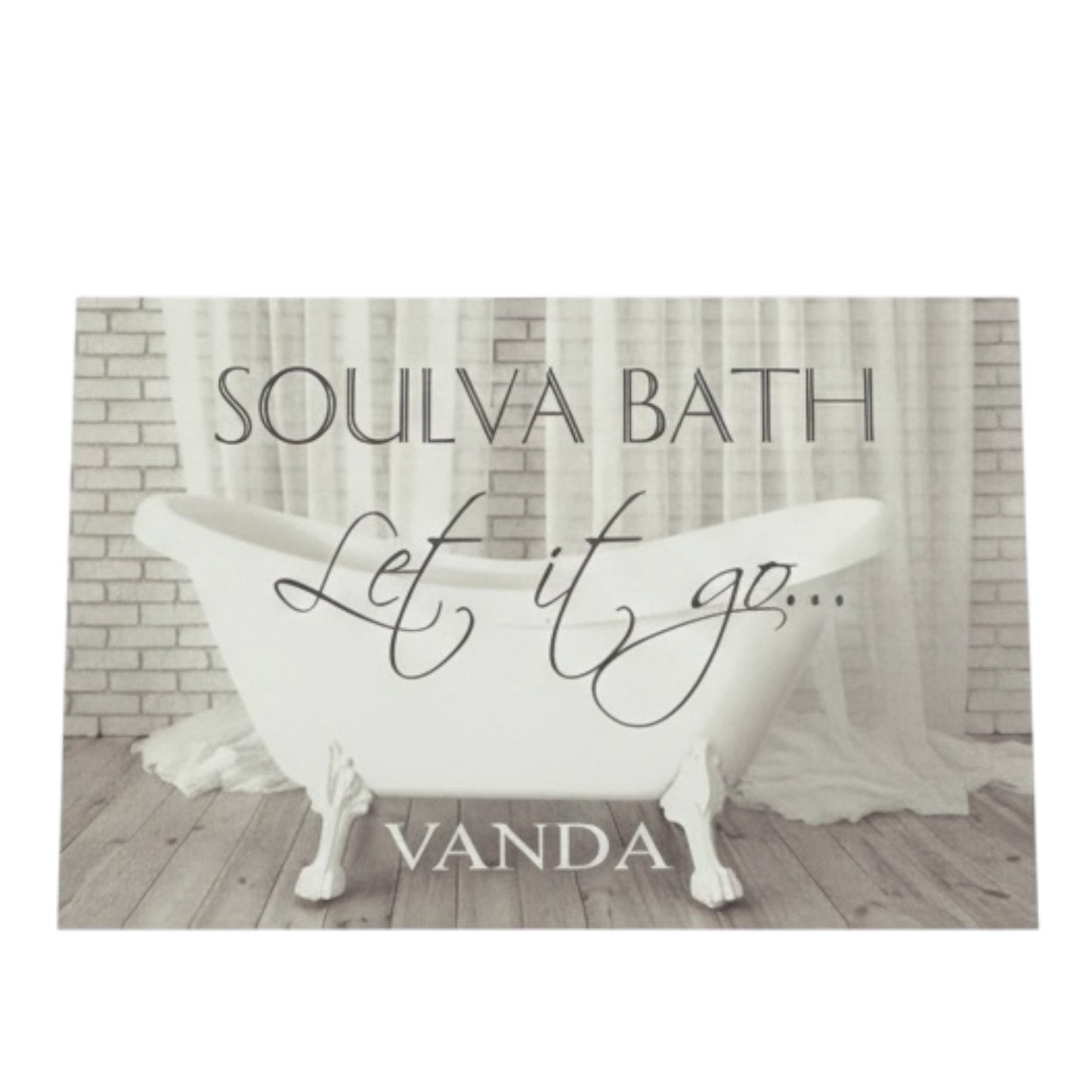 Let It Go SOULT Bath For Peace. Releasing  Overwhelming Thoughts & Emotions That Are Not Supporting YOU