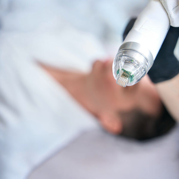 A microneedling treatment at VANDA Skin Emporium